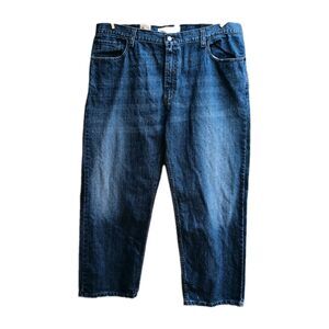 Levi's 559 Men's Jeans 42x30 Blue Medium Wash, Straight Leg, Relaxed Fit Denim